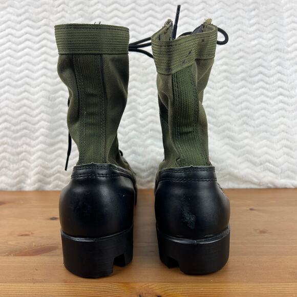 Vintage US ARMY Vietnam Era Style Ro-Search OD Jungle Combat Jump BOOTS SIZE 7.5 - Picture 7 of 14
